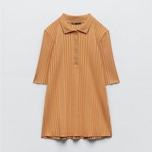 NWOT Fall 2023 Zara Ribbed Polo